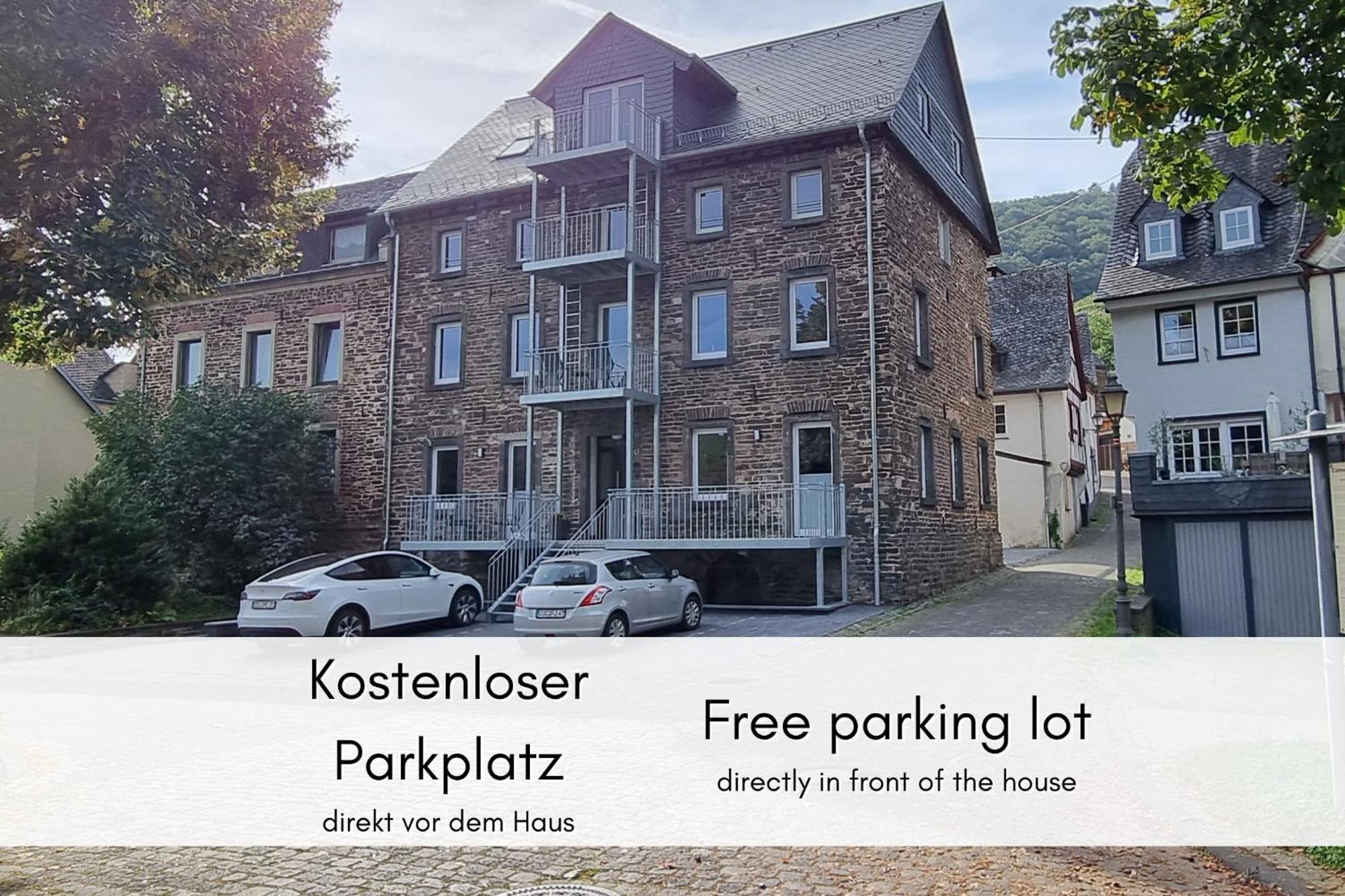 Winzerhaus Am Calmont - Terrasse Der Ruhe Leilighet Bremm Eksteriør bilde